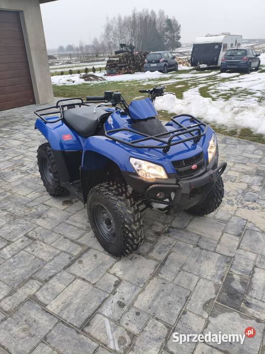 Kymco Mxu 400 4x4 z homologacją Iskrzynia