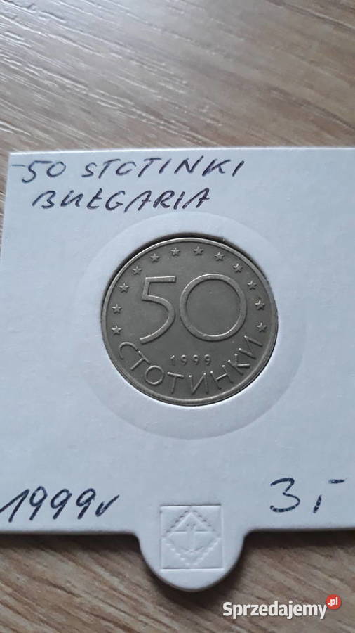 50 Stotinek Bułgaria 1999 r Konin