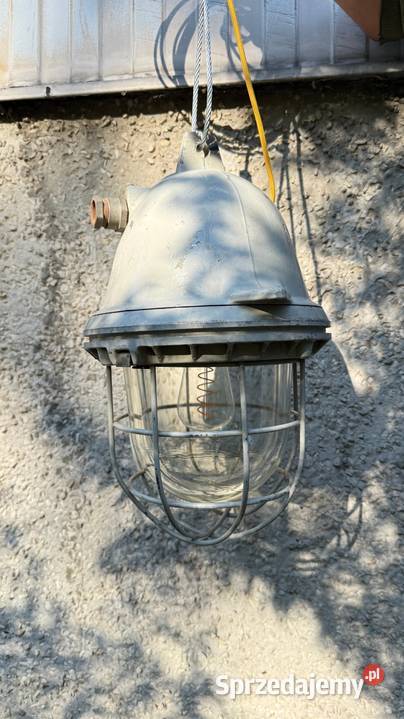 Lampa loft przemysłowa przeciwwybuchowa vintage Warszawa