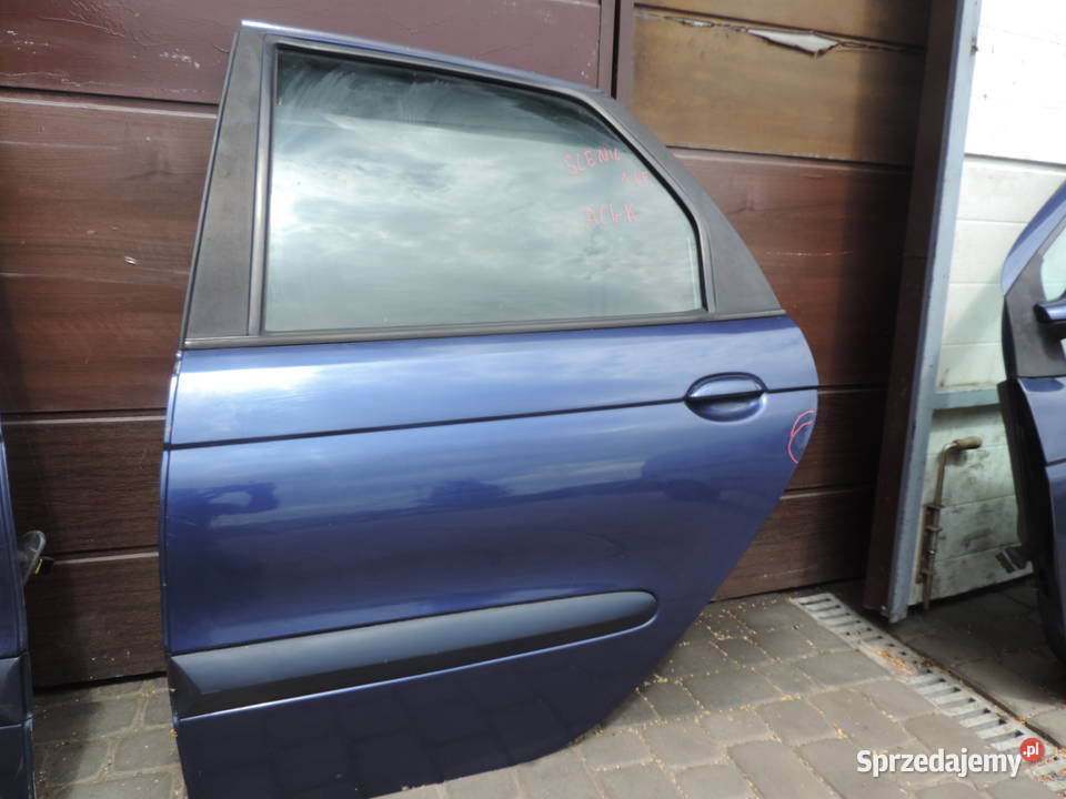 DRZWI LEWY TYŁ RENAULT SCENIC I lift 9903 LAKIER sprzedam