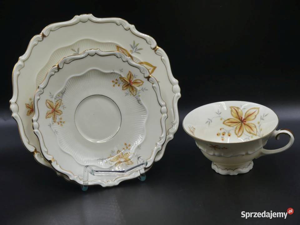 Komplet śniadaniowy Sorau Żary stan witrynowy wielkopolskie Poznań