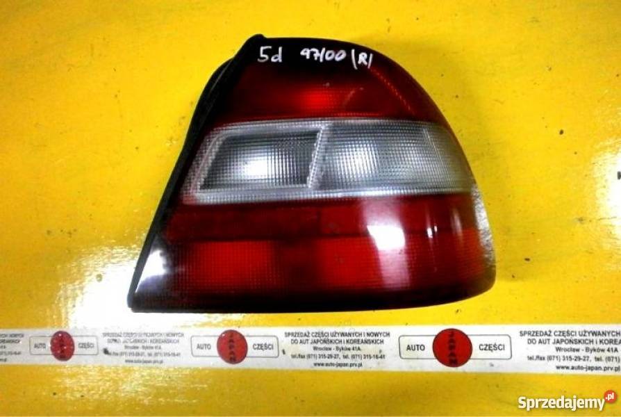 Honda civic 5d 1997 2001 lampa tył prawa oryg Wrocław