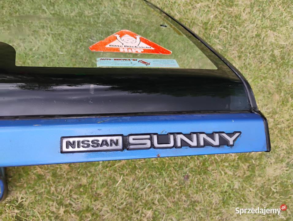 DATSUN Klapa tyłSZYBA Nissan SUNNY B11 Coupe Kraków
