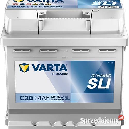 Akumulator 54Ah 530A EN VARTA Silver Dynamic C30 Gorzów Wielkopolski sprzedam