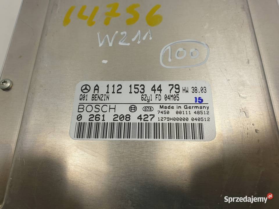 Mercedes W203 STEROWNIK SILNIKA A1121534479 Janów
