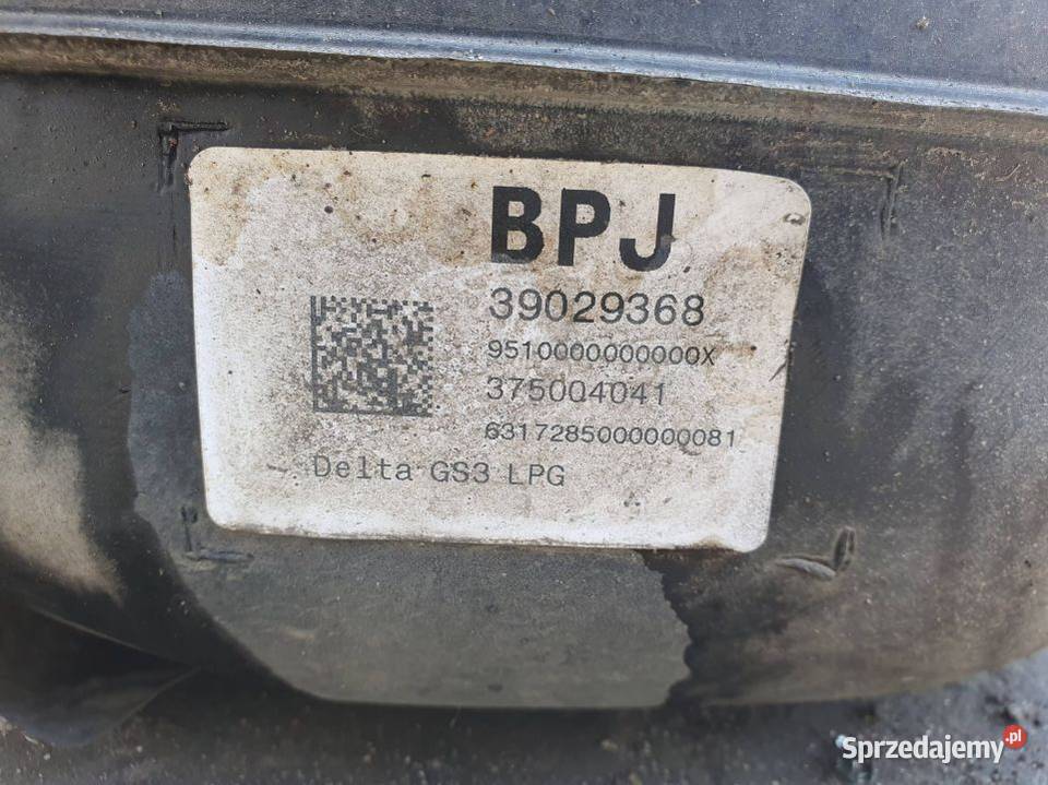 ZBIORNIK PALIWA OPEL ASTRA J 375004041 osobowe kujawsko-pomorskie Lipno