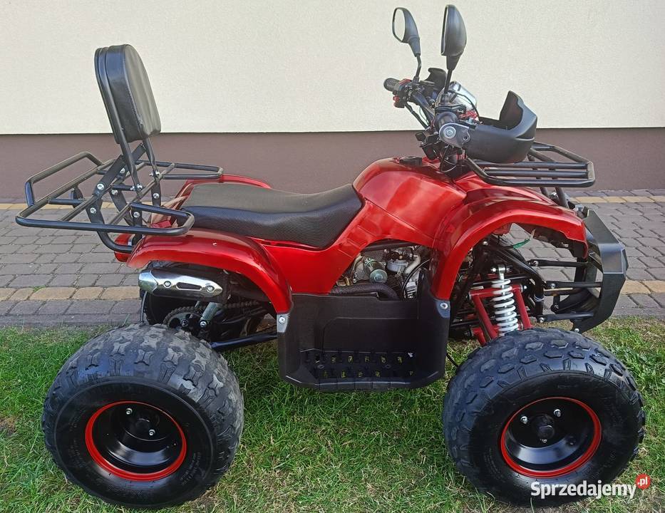 Quad 125 31 z pługiem elektryczny starter mazowieckie Ponikiew Duża sprzedam