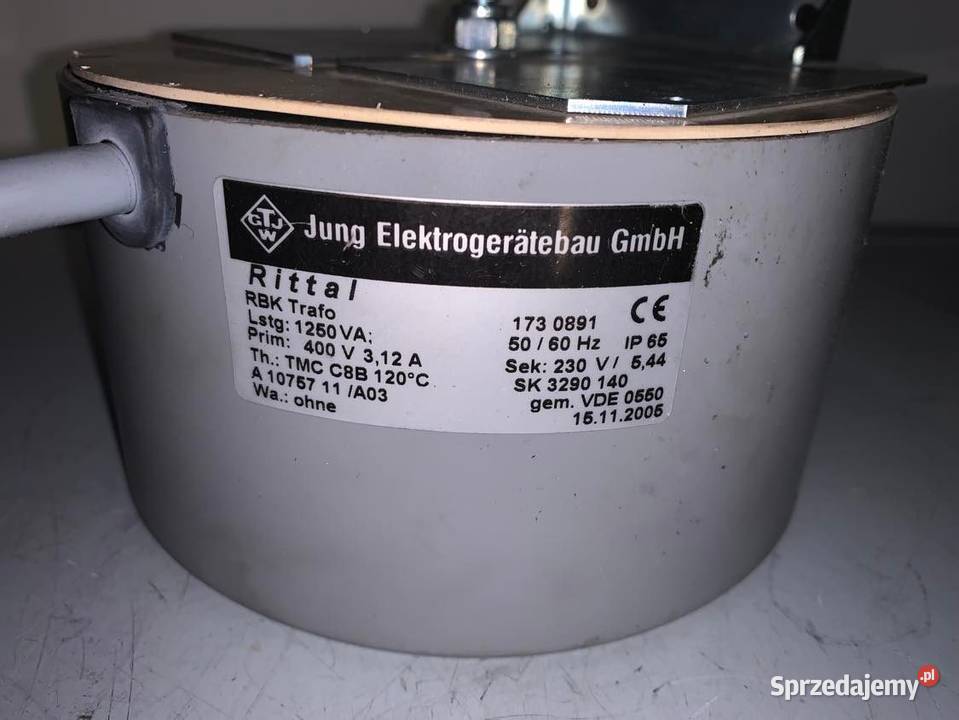 JUNG ELEKTROGERATEBAU Transfomator Prim 400V mazowieckie Warszawa