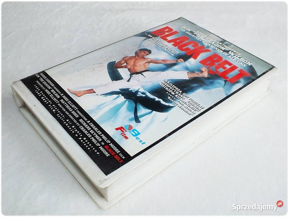 Kaseta VHS Film Czarny Pas Balck Belt Film na Żary