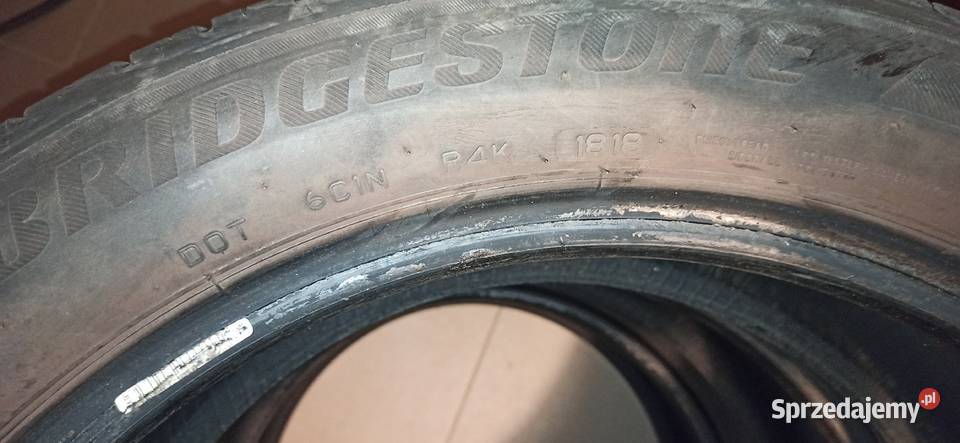 Opony letnie Bridgestone 22550R18 95W lato Snopków sprzedam