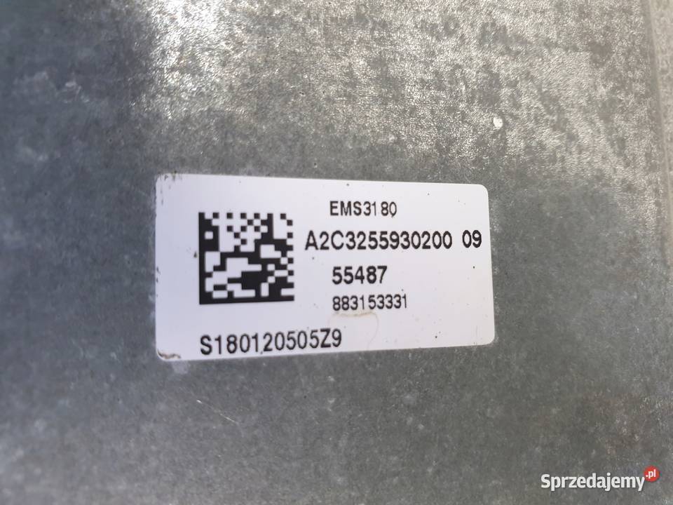 Renault Zoe STEROWNIK SILNIKA komputer Komputery Janów sprzedam