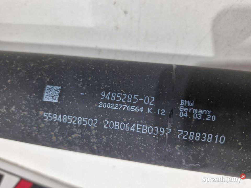BMW G20 G21 WAŁ NAPĘDOWY 9485285 Części samochodowe