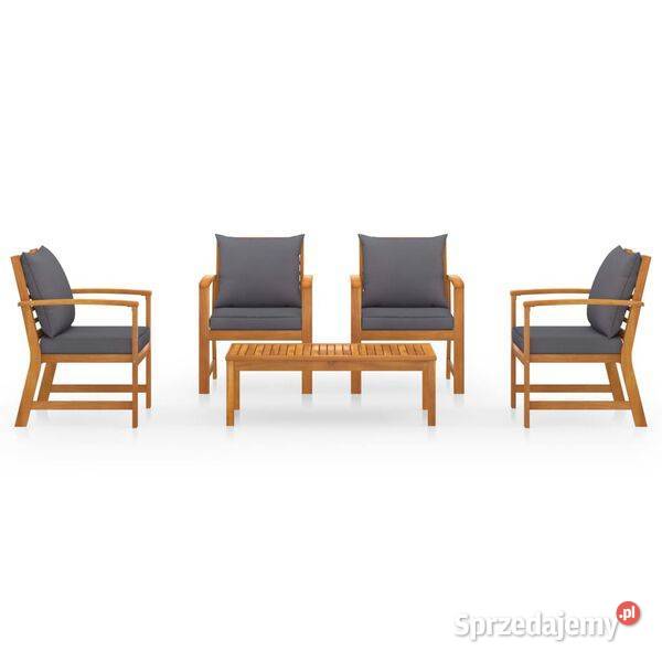 vidaXL 5cz zestaw wypoczynkowy do ogrodu Warszawa