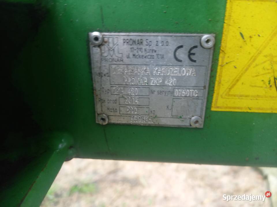Zgrabiarka Pronar ZKP 420 Biała Podlaska