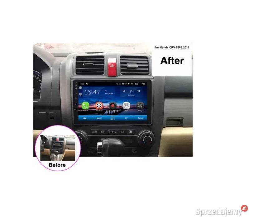 Honda CRV 0611 Radio Android 10 gps wifi Pyrzowice