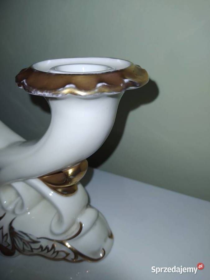 Świecznik Neu Tettau Antyki pomorskie Gdańsk