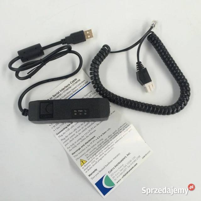 Oryginalny Programator Curtis model 1309 Diagnostyka silnika i elektroniki lubuskie Gorzów Wielkopolski sprzedam