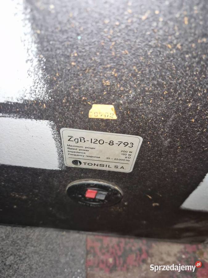 Kolumna tonil alton 110 zgb na części Słuchawki i głośniki Sztum