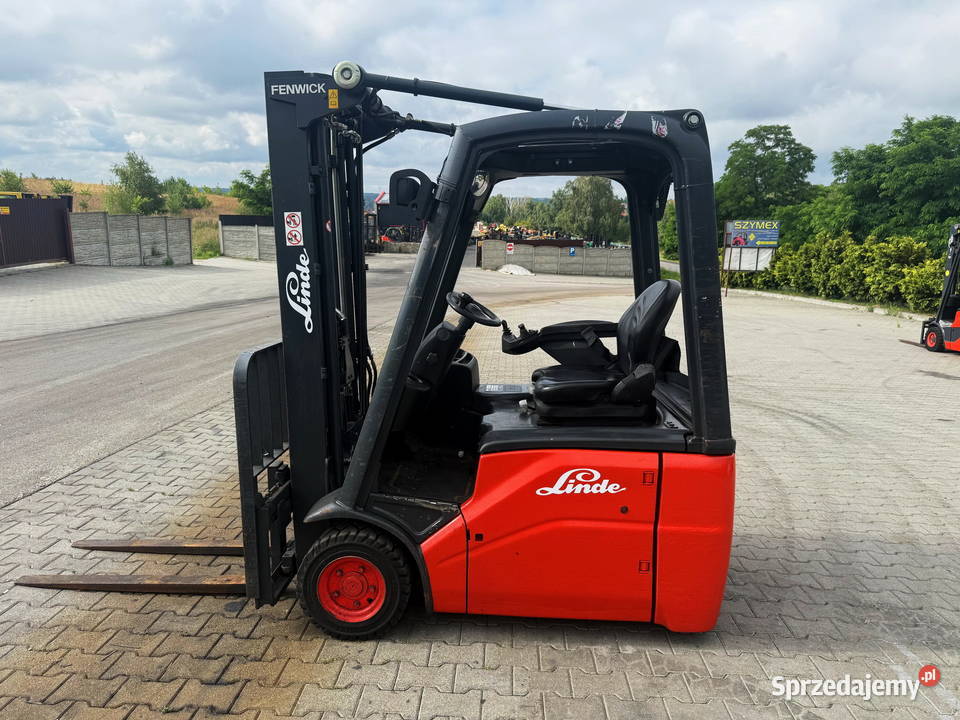wózek widłowy elektryczny LINDE E1401 14T Linde łódzkie
