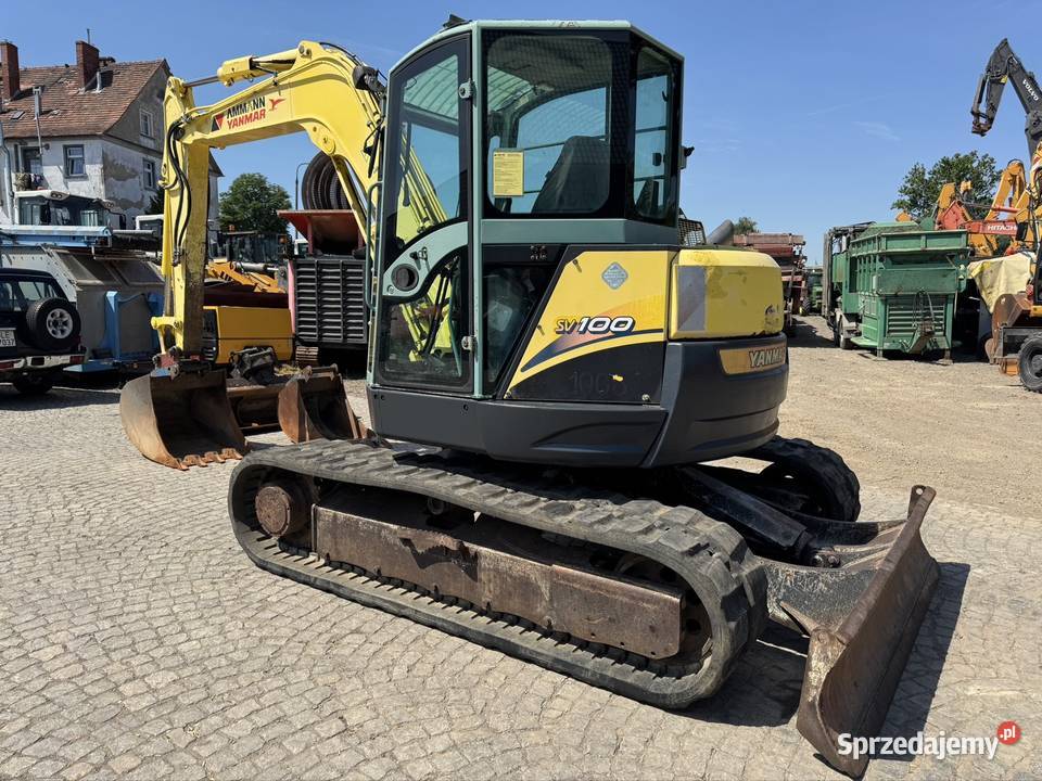 Koparka Gąsienicowa Yanmar SV100 3 Łyżki Klima Chojnów