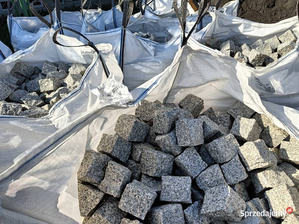 Kostka granitowa 810 szara każda ilość granit opolskie Opole
