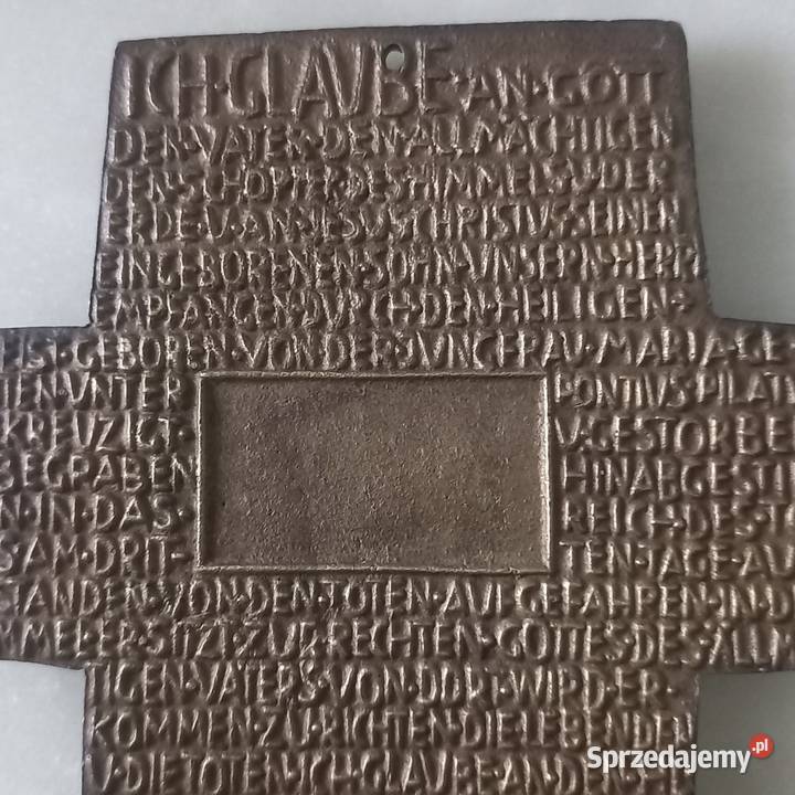 Płaskorzeźba krzyż ścienny scena biblijna kujawsko-pomorskie Toruń