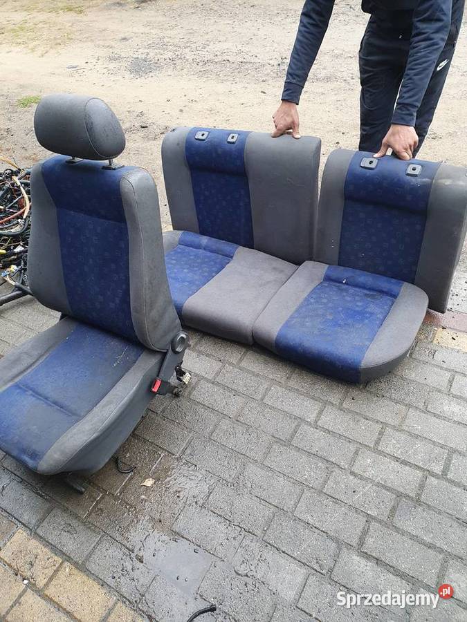 Fotele prawy przód tył komplet Seat Ibiza 00r Gostynin sprzedam