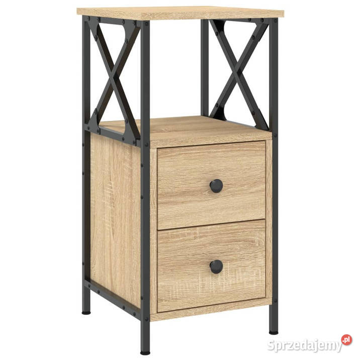 Szafka nocna dąb sonoma 34x355x70 materiał mazowieckie
