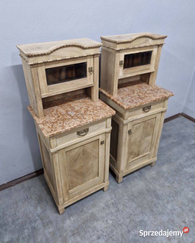 Unikatowe dębowe szafki nocne AntykiMarki mazowieckie Marki