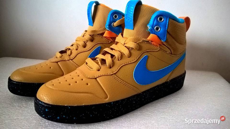 NIKE zółte modne skórzane okazja Rzeszów sprzedam