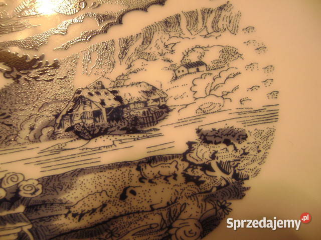 Starocie z PRL Stara porcelana Półmisek 23