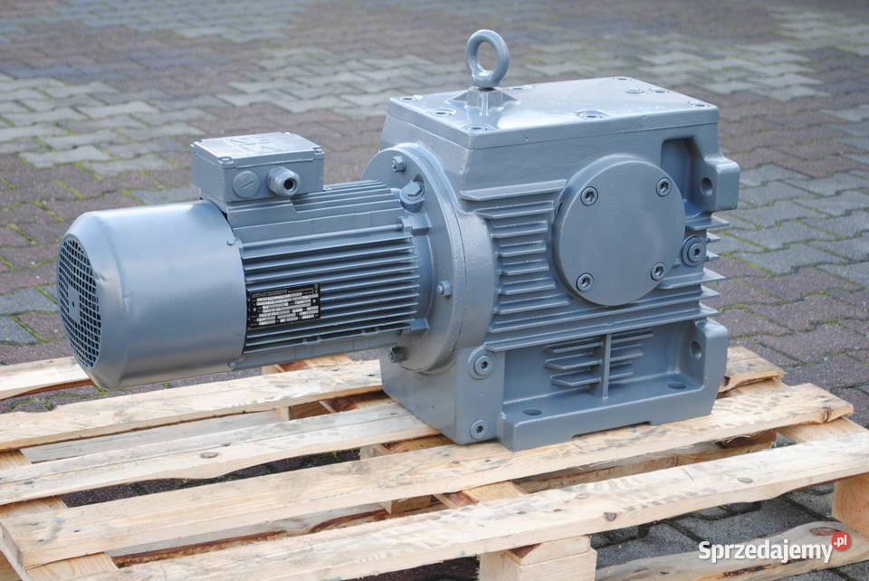 Motoreduktor kątowy 55kw 16obr z hamulcem SEW Kargowa