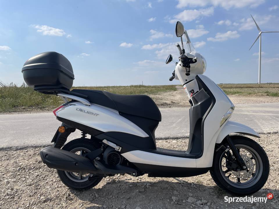 Yamaha Delight 125 SalonPolska biały Łódź sprzedam