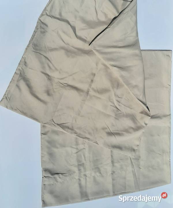 65x65 poszewka na poduszkę beżowa na zakładkę śląskie sprzedam