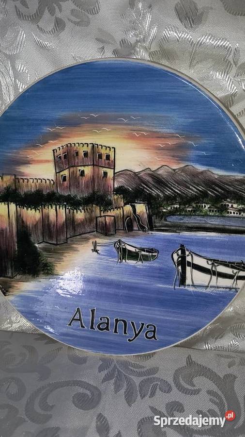 piękne talerze ozdobne kolekcjonerskie Chorzew sprzedam