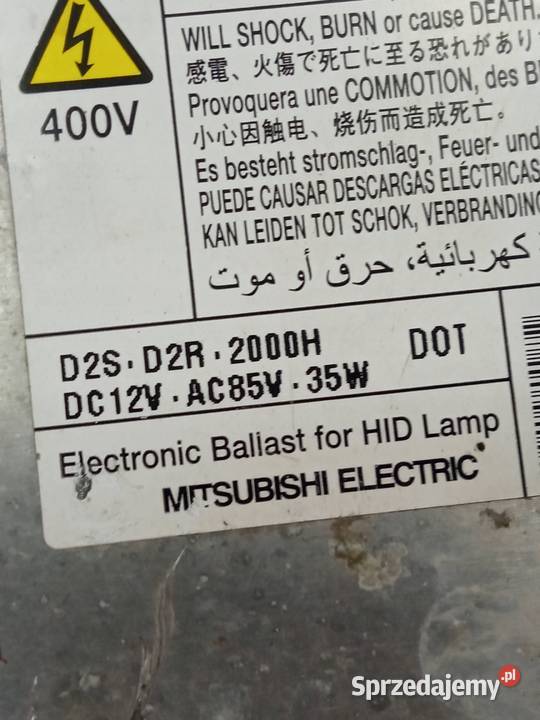 PRZETWORNICA XENON LAMPY D2SD2R2000H Mitsubishi