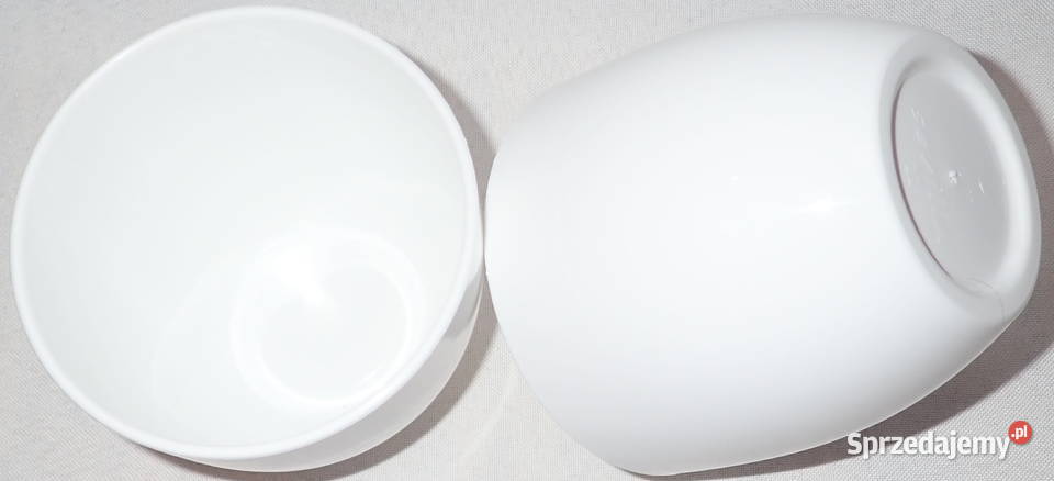 Miski Sevilla Duże BIAŁE na storczyki 12 Różne Siewierz