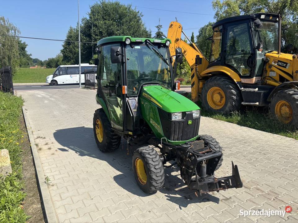 Traktorek John deere 2026r pług posypywarka Ropczyce