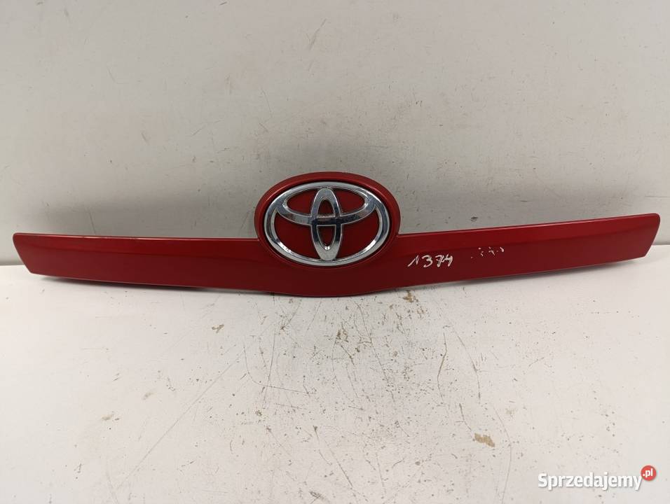 TOYOTA VERSO 20092013 MIKROSTYK BLENDA KLAPY TYŁ osobowe wielkopolskie Zbierkowo
