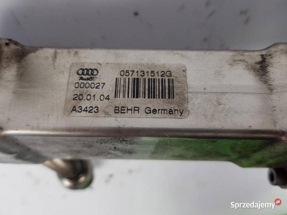 CHŁODNICZKA SPALIN AUDI A8 D3 057131512G Lipno sprzedam