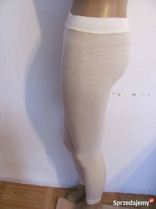 legginsy ocieplane kremowe EWA r36 Zamość