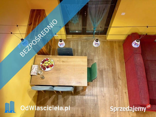 Mieszkanie 2 poziomowe z antresolą i garażem Wrocław