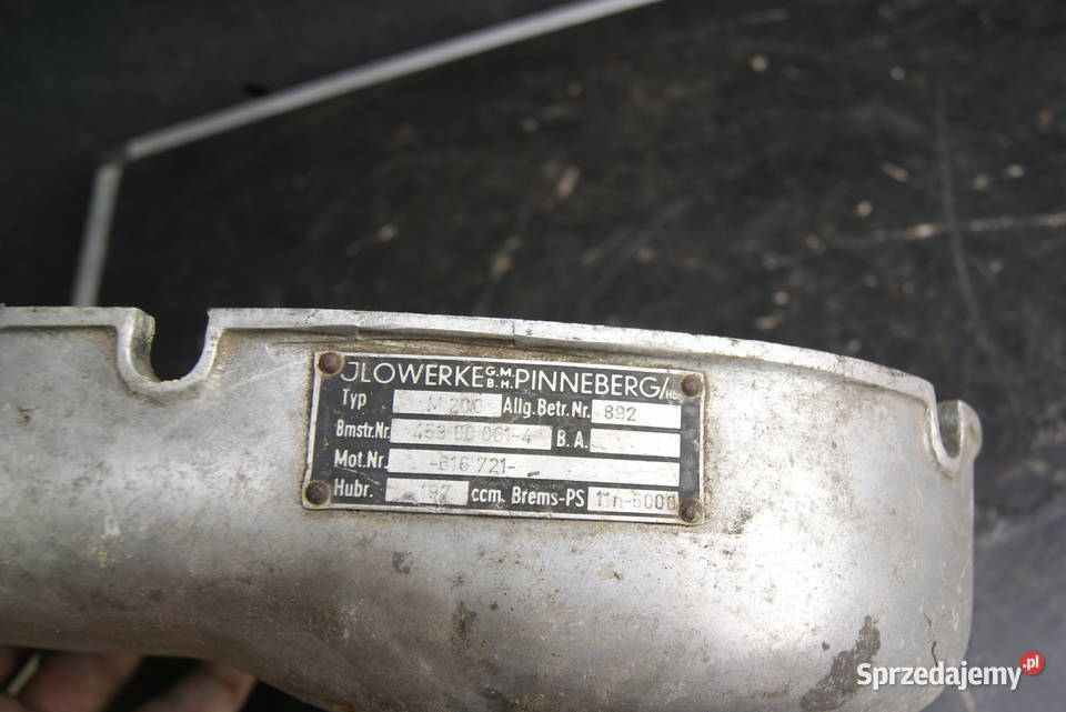 ILO WERKE M200 POKRYWA SILNIKA DEKIEL OSŁONA Rybnik