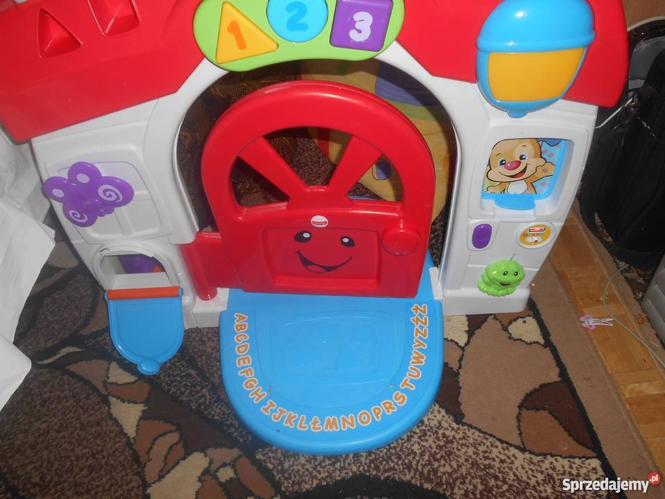 Edukacyjny Domek Malucha Fisher 3 poziomy nauki Elbląg