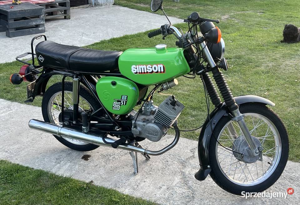 Simson s511 1989 nieuszkodzony Dębica