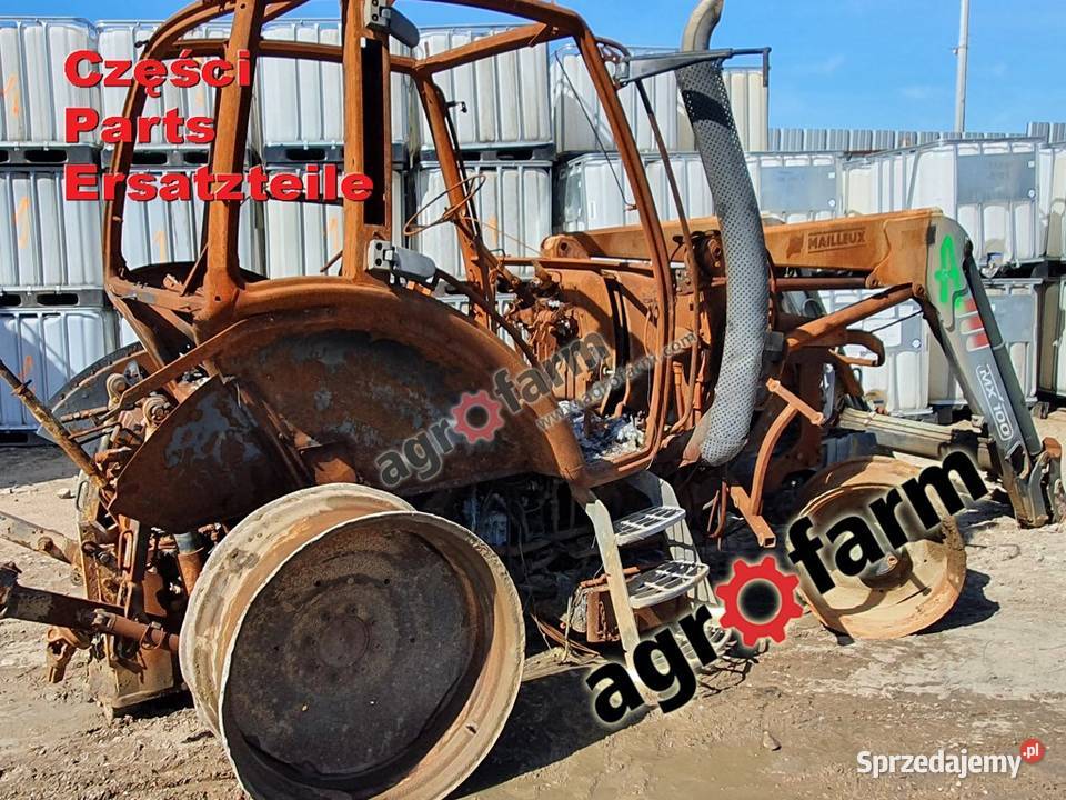 Deutz Agrotron 100 części skrzynia biegów silnik Byków