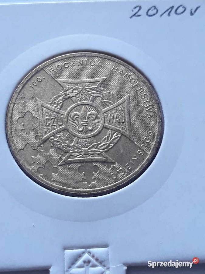 100 rocznica Harcerstwa Polskiego 2010 rUNC Numizmatyka wielkopolskie Konin