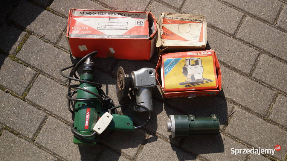 Wiertarka Celma PRCr 106 5 przystawek w