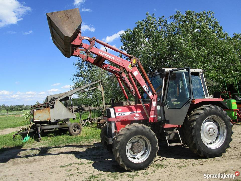 Massey Ferguson 675 z ładowaczem podlaskie Czyżew-Osada
