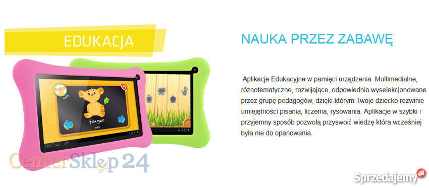 dzieci tablet OVERMAX FANTASYTAB 2 tablet 3 Poznań sprzedam